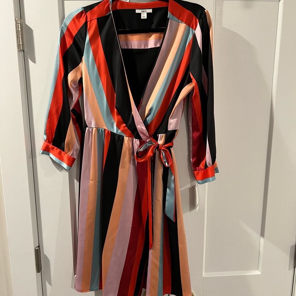 NWT bar III wrap dress